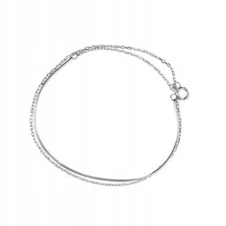 Bransoletka SREBRO próby 925 Łańcuszek
