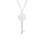 Naszyjnik Wisiorek Srebro 925 Klucz