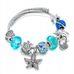 Bransoletka modułowa Charms Beads Morska Delfin Bransoletka modułowa Charms Beads Morska Delfin