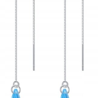 Kolczyki SREBRO 925 Łapa Pupila Psa Kota cyrkonie