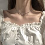 Naszyjnik Łańcuszek Srebrny koło