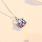 Naszyjnik Srebro 925 do Swarovski cyrkonie