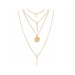 Naszyjnik Łańcuszek Złoty 4w1 Gwiazdka Mandala