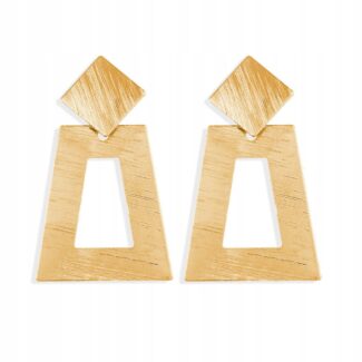 Kolczyki złote figury sztyfty Kolczyki złote figury sztyfty