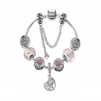 Bransoletka modułowa Charms Beads Drzewo 18 cm