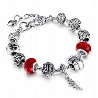 Bransoletka modułowa Charms Beads Skrzydło