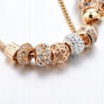 Bransoletka modułowa Charms Beads Serce 20 cm