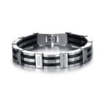 Bransoletka męska stal nierdzewna