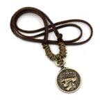 Naszyjnik męski Moneta i Czaszka