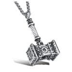 Naszyjnik męski Nordycki Młot Thor'a Mjölnir