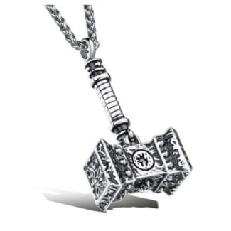 Naszyjnik męski Nordycki Młot Thor'a Mjölnir