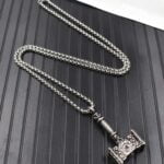 Naszyjnik męski Nordycki Młot Thor'a Mjölnir