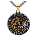 Naszyjnik męski Nordycki Wilk