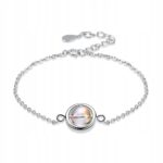 Bransoletka SREBRO próby 925 Szklana Kula