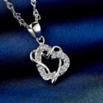 Wisiorek zawieszka SREBRO 925 błyszczące cyrkonie