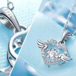 Wisiorek zawieszka SREBRO 925 Serce Skrzydła