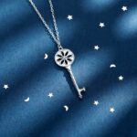 Naszyjnik Wisiorek Srebro 925 Klucz