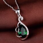 Wisiorek zawieszka SREBRO 925 błyszczące cyrkonie