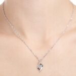 Wisiorek zawieszka SREBRO 925 błyszczące cyrkonie