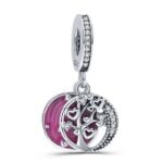 Charms do bransoletki Srebro 925 Drzewo Rodzinne