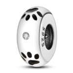 Charms do bransoletki Srebro 925 Łapa Pupila Charms do bransoletki Srebro 925 Łapa Pupila