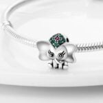 Charms do bransoletki Srebro 925 Słonik
