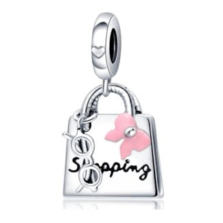 Charms do bransoletki Srebro 925 Torba na zakupy