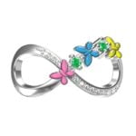 Charms do bransoletki Srebro 925 Znak Nieskończoności