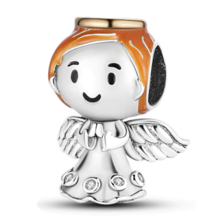 Charms do bransoletki Srebro 925 Aniołek