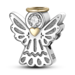 Charms do bransoletki Srebro 925 Aniołek