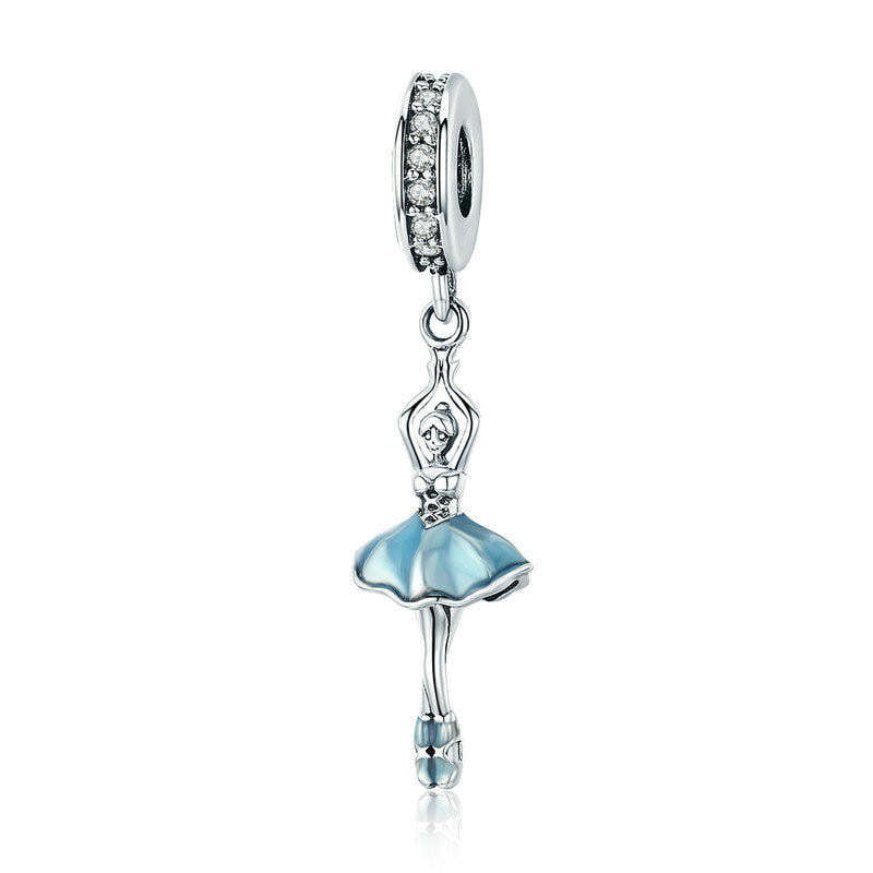 Charms do bransoletki Srebro 925 Baletnica Charms do bransoletki Srebro 925 Baletnica