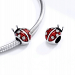 Charms do bransoletki Srebro 925 Biedronka Charms do bransoletki Srebro 925 Biedronka