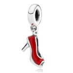 Charms do bransoletki Srebro 925 Kobiecy But na obcasie
