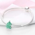 Charms do bransoletki Srebro 925 Choinka