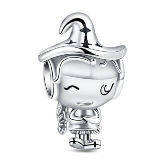 Charms do bransoletki Srebro 925 Czarownica