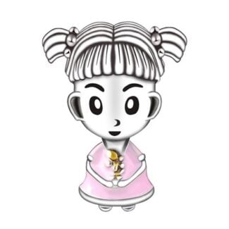 Charms do bransoletki Srebro 925 Dziewczynka