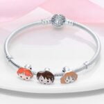 Charms do bransoletki Srebro 925 Harry Potter