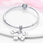 Charms do bransoletki Srebro 925 Karty do gry Asy Charms do bransoletki Srebro 925 Karty do gry Asy