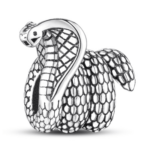 Charms do bransoletki Srebro 925 Wąż Kobra