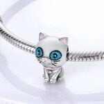 Charms do bransoletki Srebro 925 Kotek