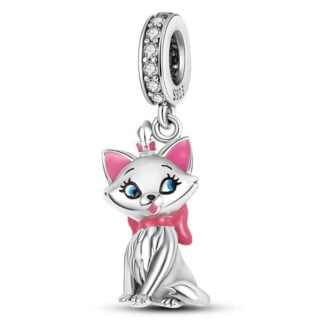 Charms do bransoletki Srebro 925 Kotka