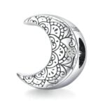 Charms do bransoletki Srebro 925 Księżyc