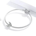 Charms do bransoletki Srebro 925 Księżyc