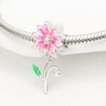Charms do bransoletki Srebro 925 Stokrotka