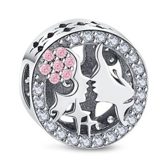 Charms do bransoletki Srebro 925 Pocałunek Charms do bransoletki Srebro 925 Pocałunek