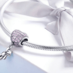 Charms do bransoletki Srebro 925 Miś i Balon