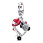 Charms do bransoletki Srebro 925 Skuter
