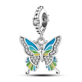 Charms do bransoletki Srebro 925 Motyl Charms do bransoletki Srebro 925 Motyl