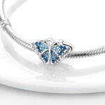 Charms do bransoletki Srebro 925 Motyl