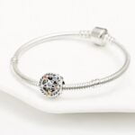 Charms do bransoletki Srebro 925 Gwiazda Pentagram